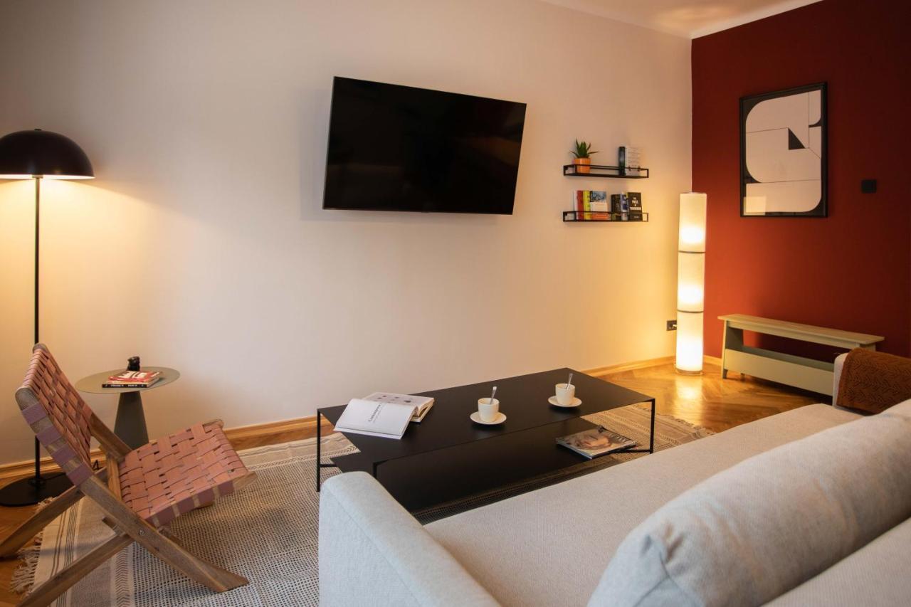 Design 1Bdr Apartment With Balcony Zagreb Exteriör bild
